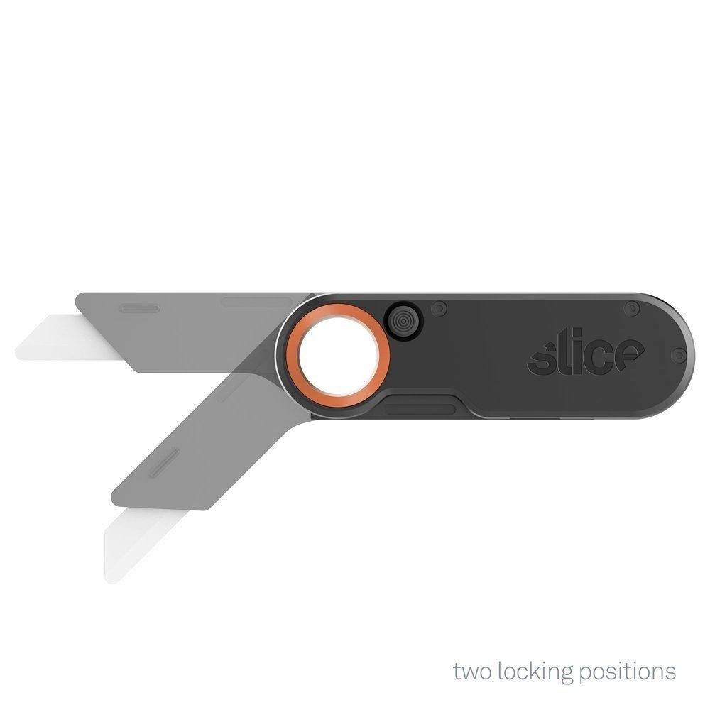 Slice 10562 Klapp-Cuttermesser Metall mit keramischer Klinge 1St.