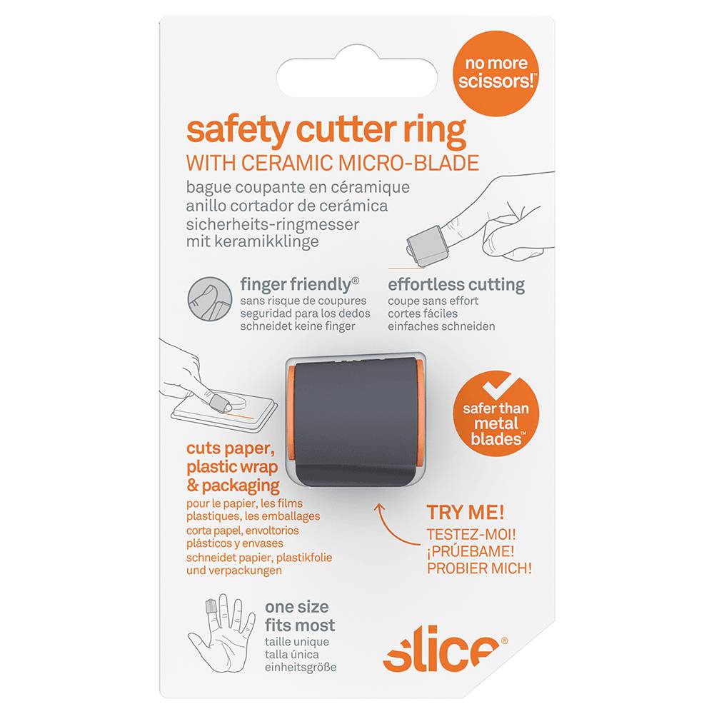 Slice 10583 Sicherheits-Cutterring mit keramischer Klinge 1St.