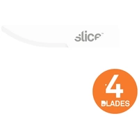 Slice 10520 Keramische Ersatzklingen, gebogene Schneide, abgerundet 4St. Slice 10520 Keramische Ersatzklingen, gebogene Schneide, abgerundet 4St.