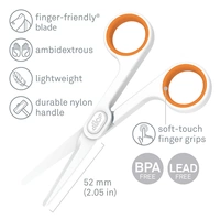 Slice 10544 Universalschere Linkshänder, Rechtshänder 141mm Weiß, Orange Slice 10544 Universalschere Linkshänder, Rechtshänder 141mm Weiß, Orange