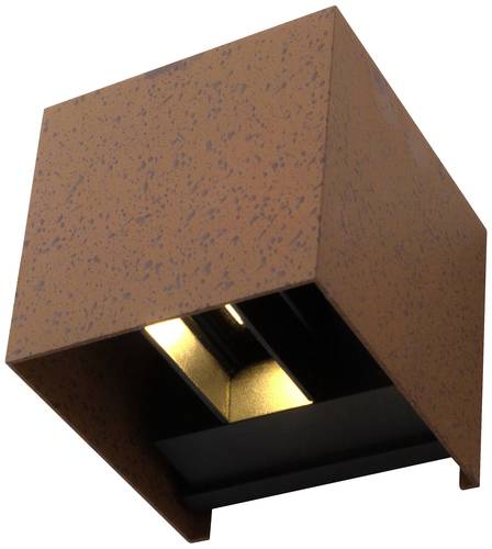 Image of ECO-Light DUBAI 1190115 LED-Außenwandleuchte LED LED fest eingebaut 6W Rost