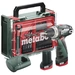 Metabo PowerMaxx BS Basic Set 600080710 Akku-Bohrschrauber 12V 2Ah Li-Ion inkl. 2. Akku, inkl. Ladegerät, bürstenlos, inkl Metabo PowerMaxx BS Basic Set 600080710 Akku-Bohrschrauber 12V 2Ah Li-Ion inkl. 2. Akku, inkl. Ladegerät, bürstenlos, inkl