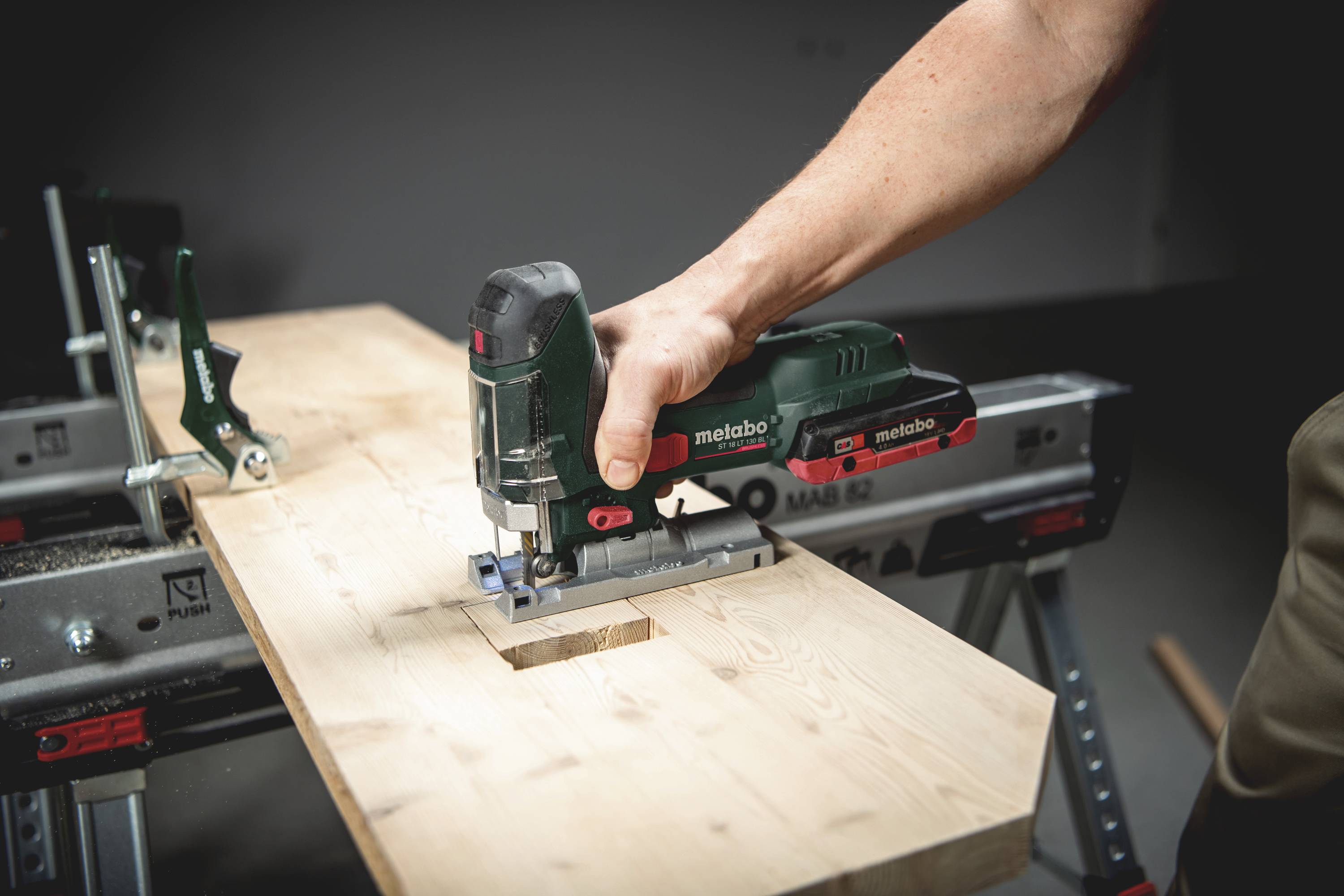 Metabo ST 18 LT 130 BL Akku-Stichsäge 601054840 ohne Akku 18V Anzahl mitgelieferte Akkus 0