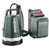 Metabo 601748850 TPF 18 LTX 7000  Akku Tauchpumpe 7000 l/h 9m Metabo 601748850 TPF 18 LTX 7000  Akku Tauchpumpe 7000 l/h 9m