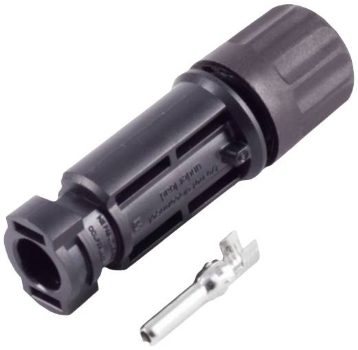 BKL Electronic PV4 Stecker 2.5-6mm², IP68, 1500V 2800007 Schwarz Inhalt