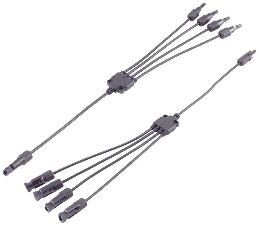 BKL Electronic 2800022 4/1 Y-Stecker 4mm² Kabellänge 0.60m