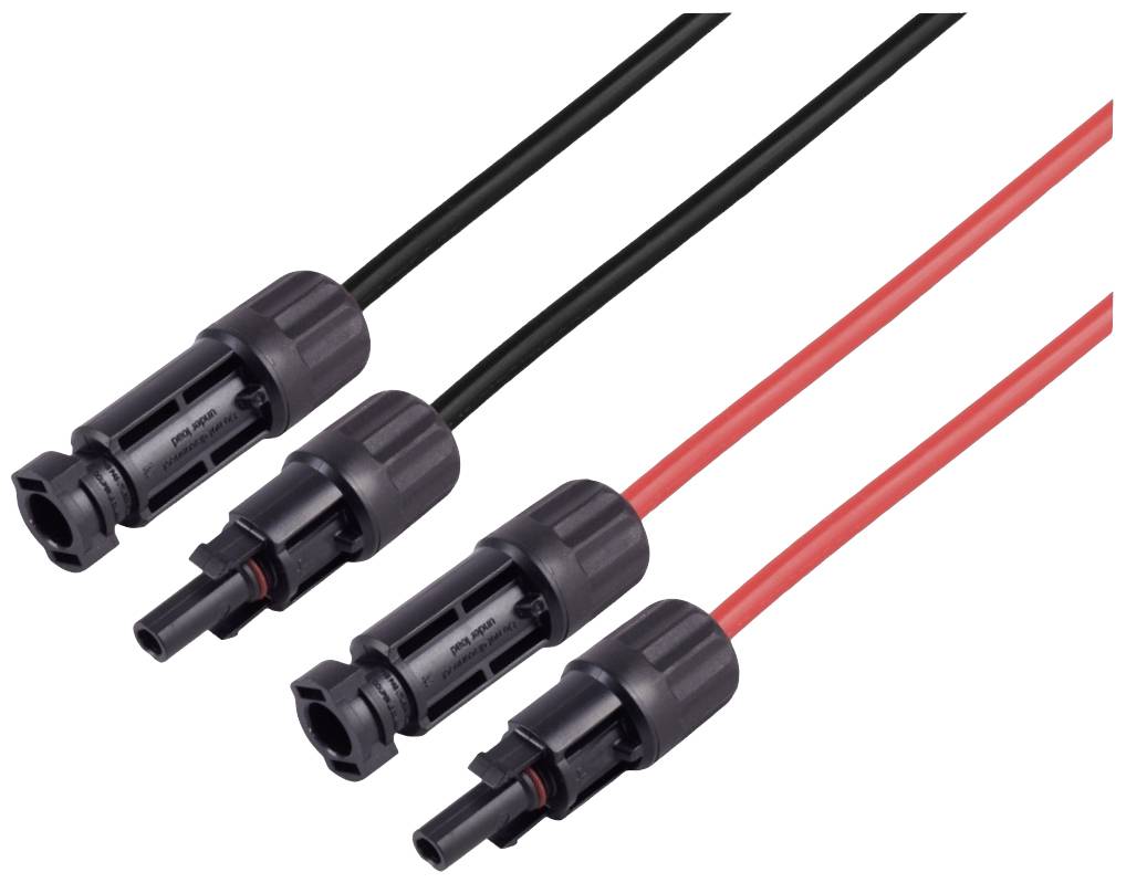 BKL Electronic 2800033 Verlängerungskabel 4mm² Kabellänge 3m