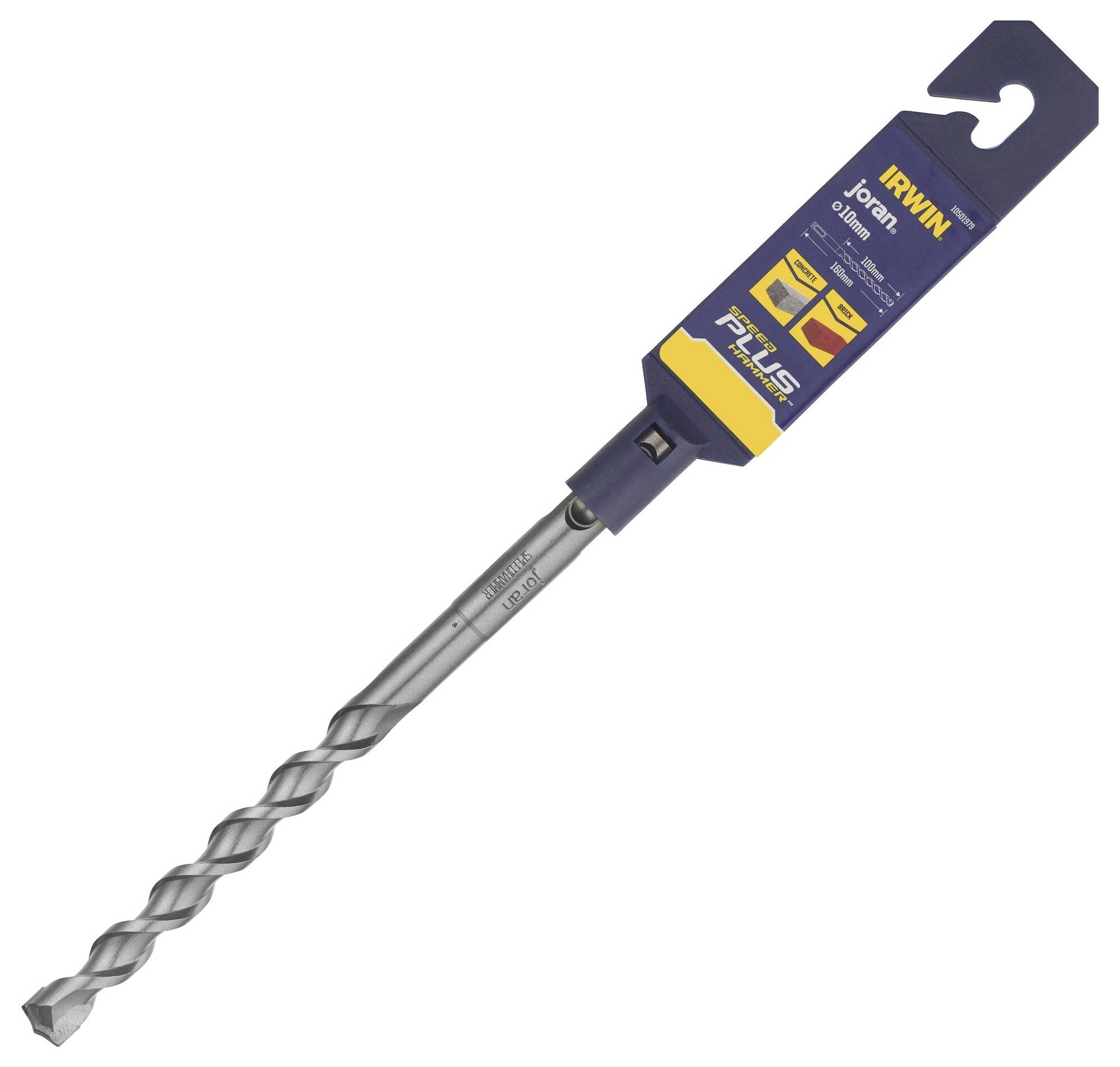 Irwin Tools SDS-plus 10501979 Hartmetall Hammerbohrer 10 mm Gesamtlänge 160 mm Zylinderschaft 1 St.