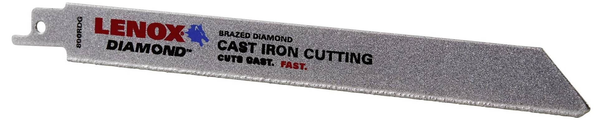 Lenox 10833800RDG Diamant-Säbelsägeblatt für Guss 200x19x1,0mm Sägeblatt-Länge 200mm 1St.