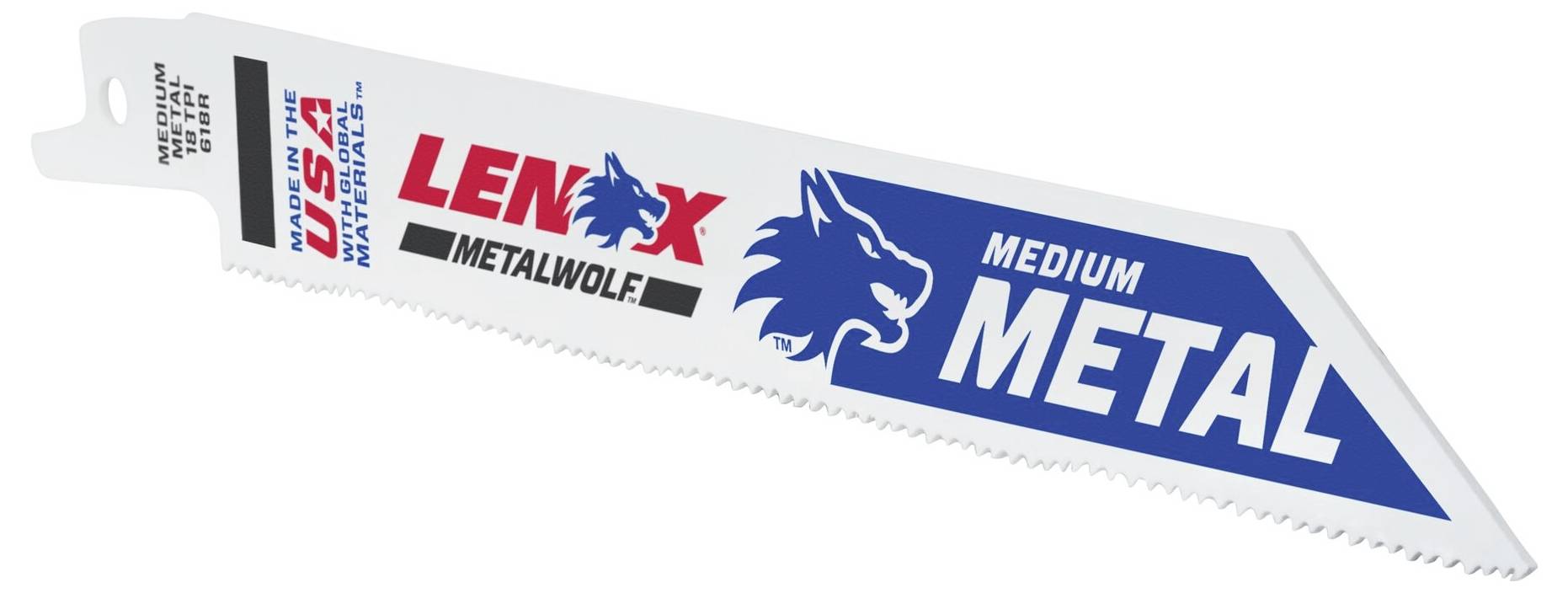 Lenox 20566618R BIM-Säbelsägeblatt für Universalsanwendungen 152x19x0,9mm Sägeblatt-Länge 152mm 5St.