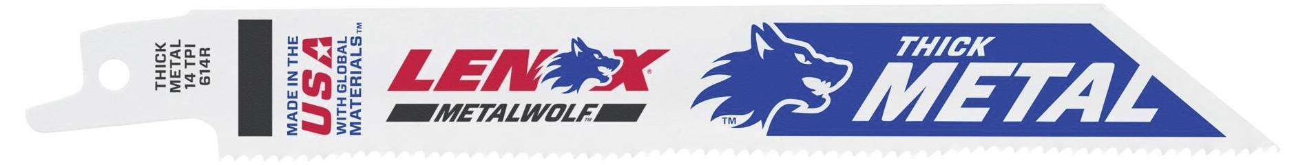 Lenox 20564614R BIM-Säbelsägeblatt für Metall 152x19x0,9mm Sägeblatt-Länge 152mm 5St.