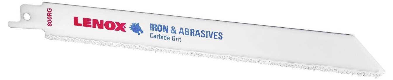 Lenox 20576800RG HM-Säbelsägeblatt für abrasive Materialien 203x19x1,0mm Sägeblatt-Länge 203mm 2St.