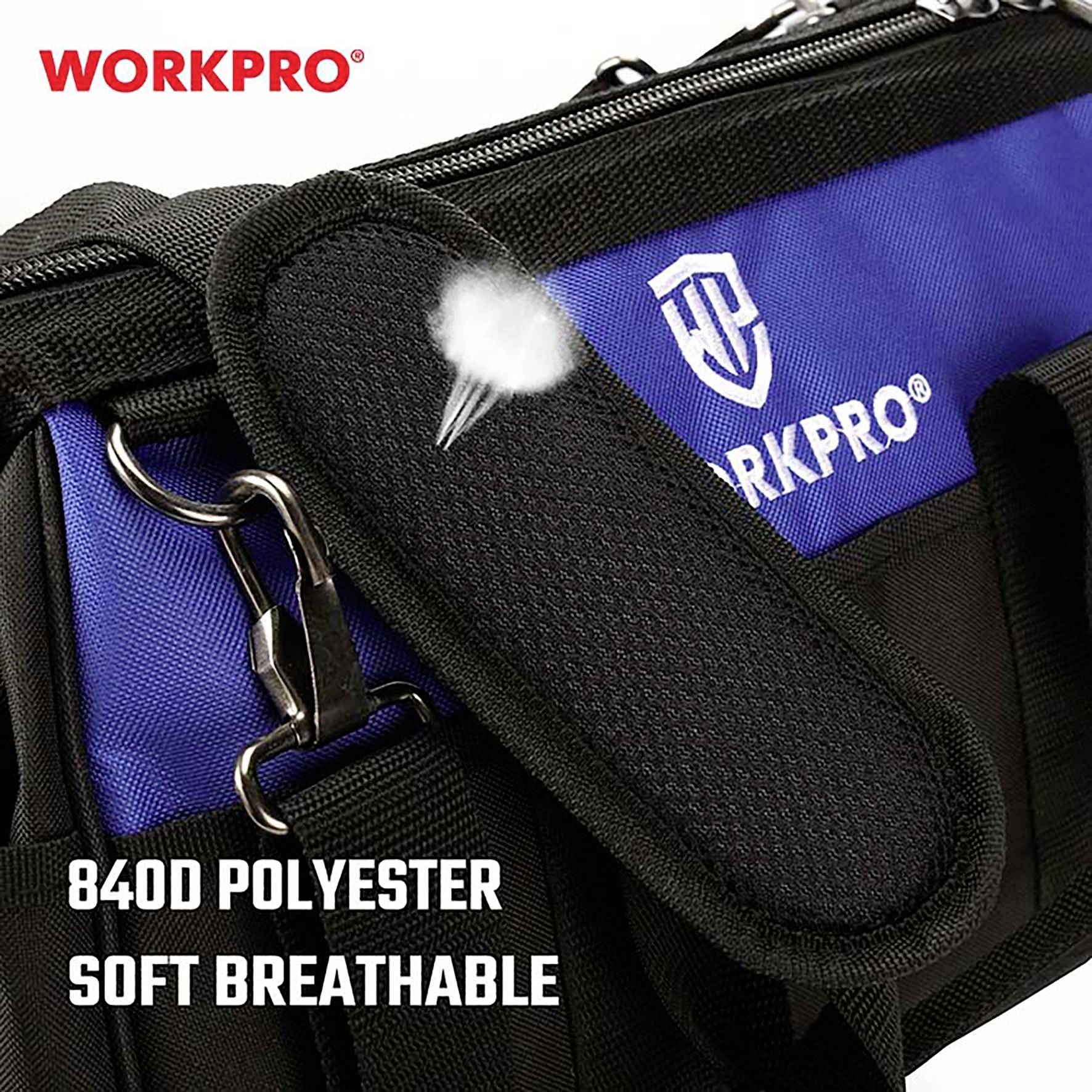 WorkPro WP281007 Werkzeugtasche unbestückt (L x B x H) 410 x 230 x 270mm