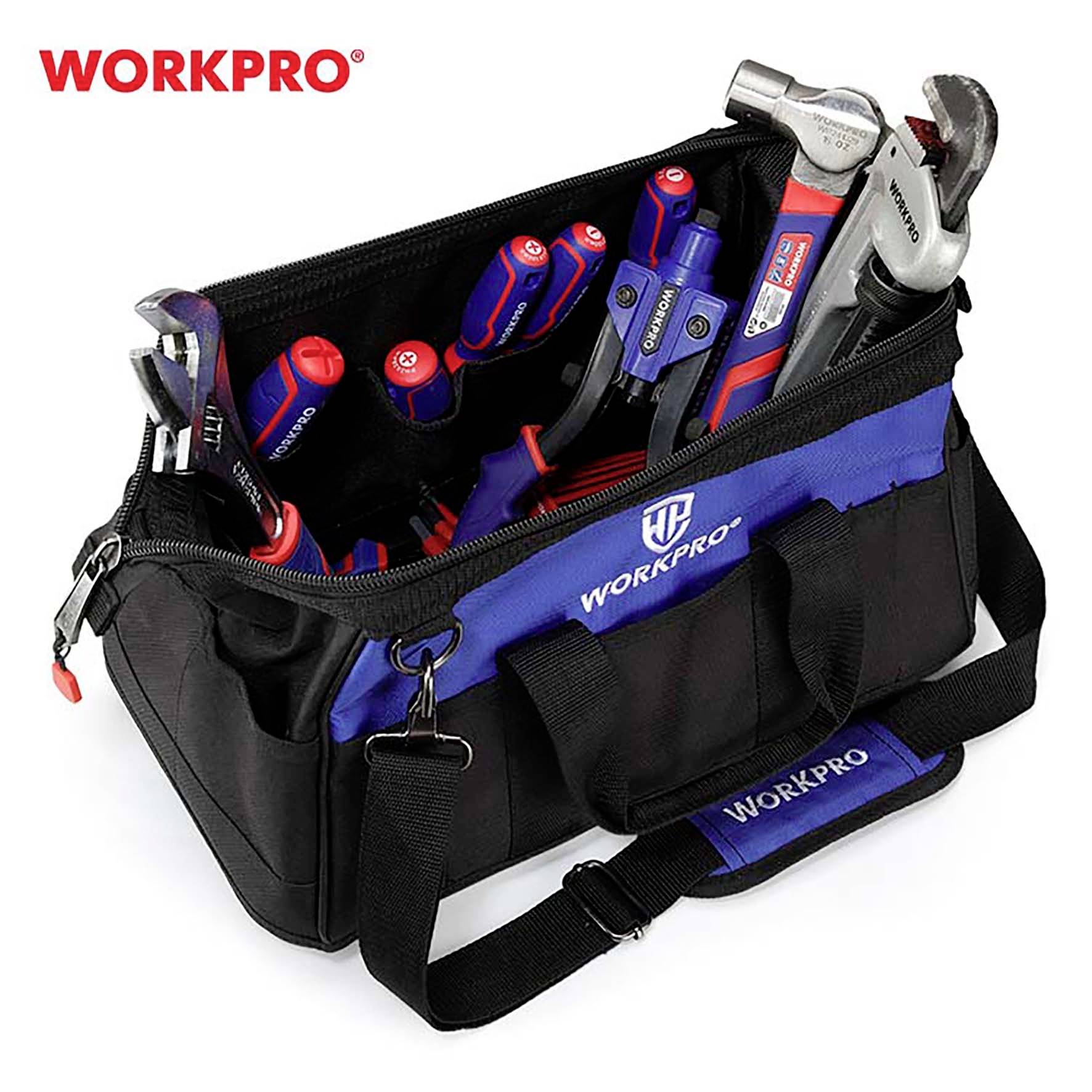 WorkPro WP281007 Werkzeugtasche unbestückt (L x B x H) 410 x 230 x 270 mm