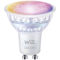 WiZ 8720169076761 LED EEK F (A - G) GU10 Reflektor 4.7 W Warmweiß bis Kaltweiß, RGBW 1 St. WiZ 8720169076761 LED EEK F (A - G) GU10 Reflektor 4.7 W Warmweiß bis Kaltweiß, RGBW 1 St.
