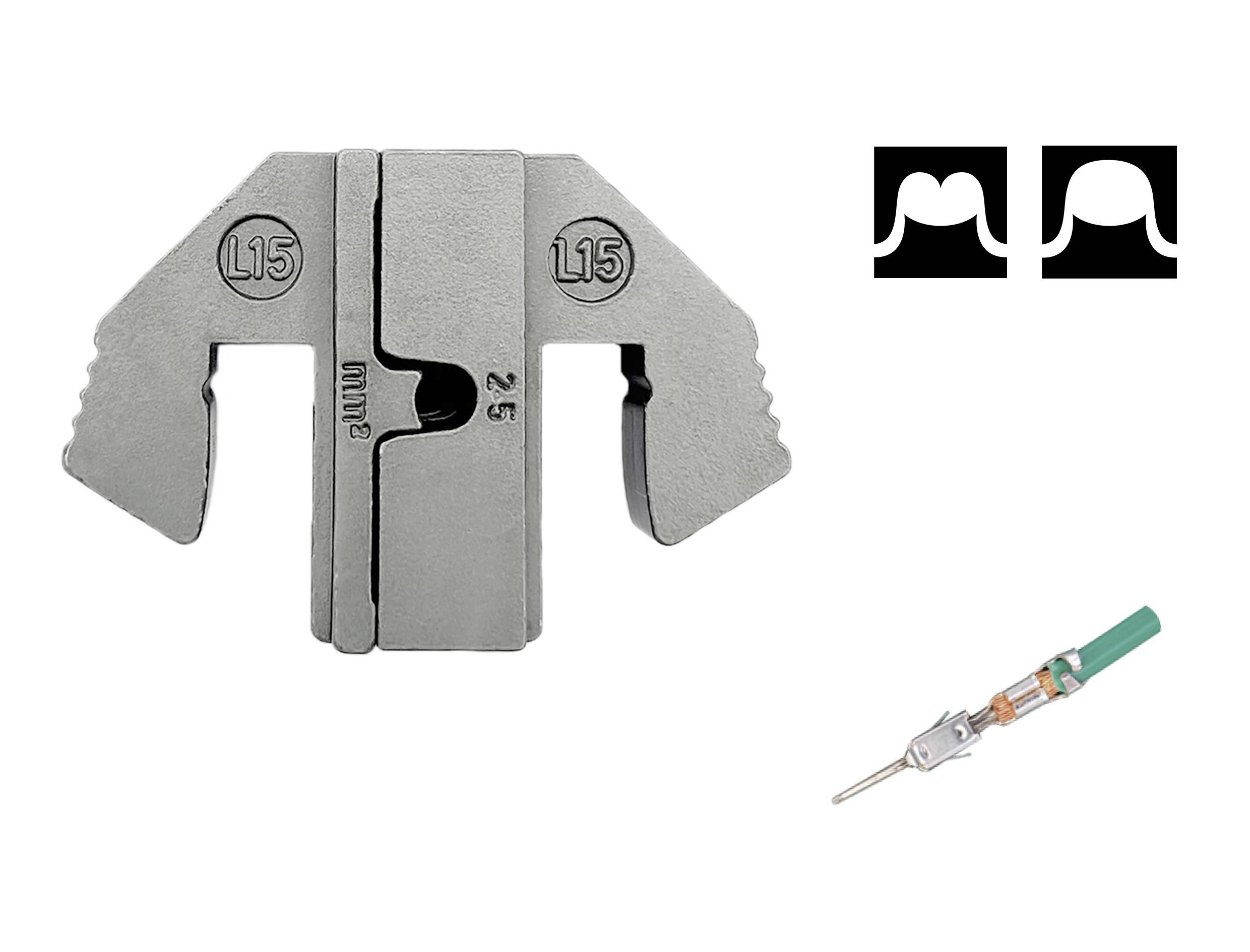 TOOLCRAFT TO-9625854 Crimpeinsatz MCP Flachkontakt, SPT Flachkontakt 2.5mm² (max)