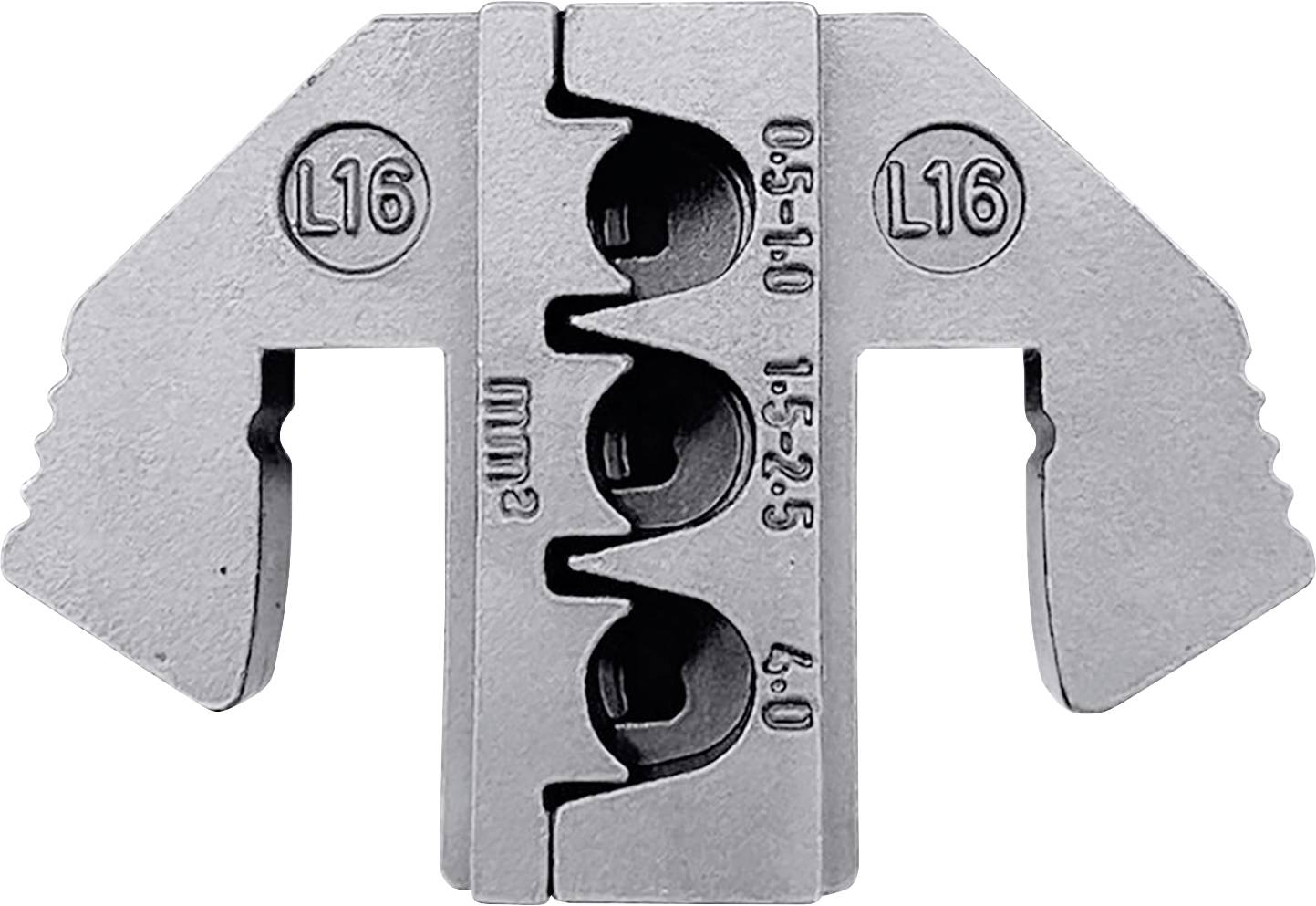 TOOLCRAFT TO-9625857 Crimpeinsatz MCP Flachkontakt, SPT Flachkontakt 0.5 bis 4mm²