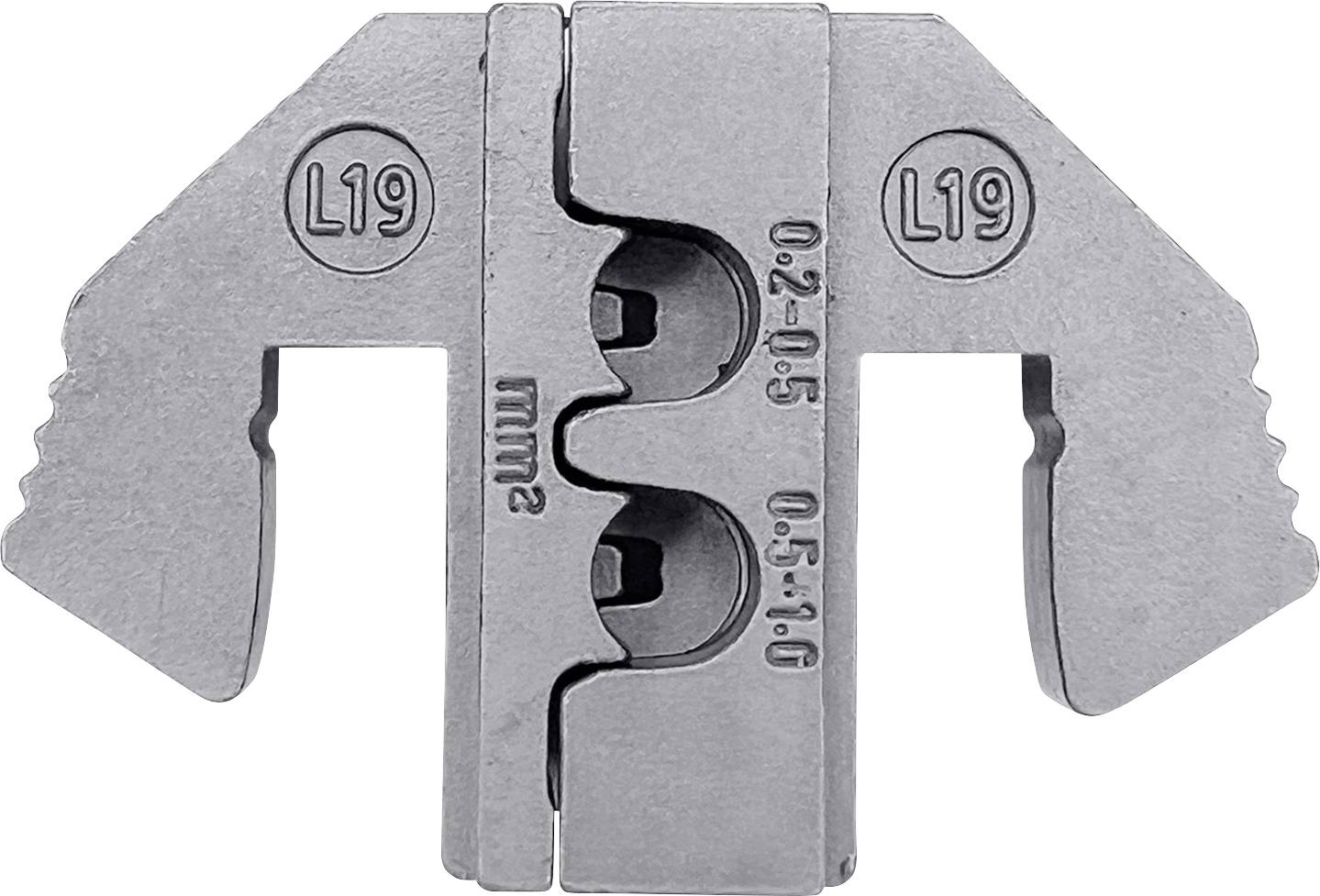 TOOLCRAFT TO-9625866 Crimpeinsatz MCP 6.3/4.8K & SPT Kontakt(SWS) 0.2 bis 1mm² Passend für Marke (Zangen) TOOLCRAFT