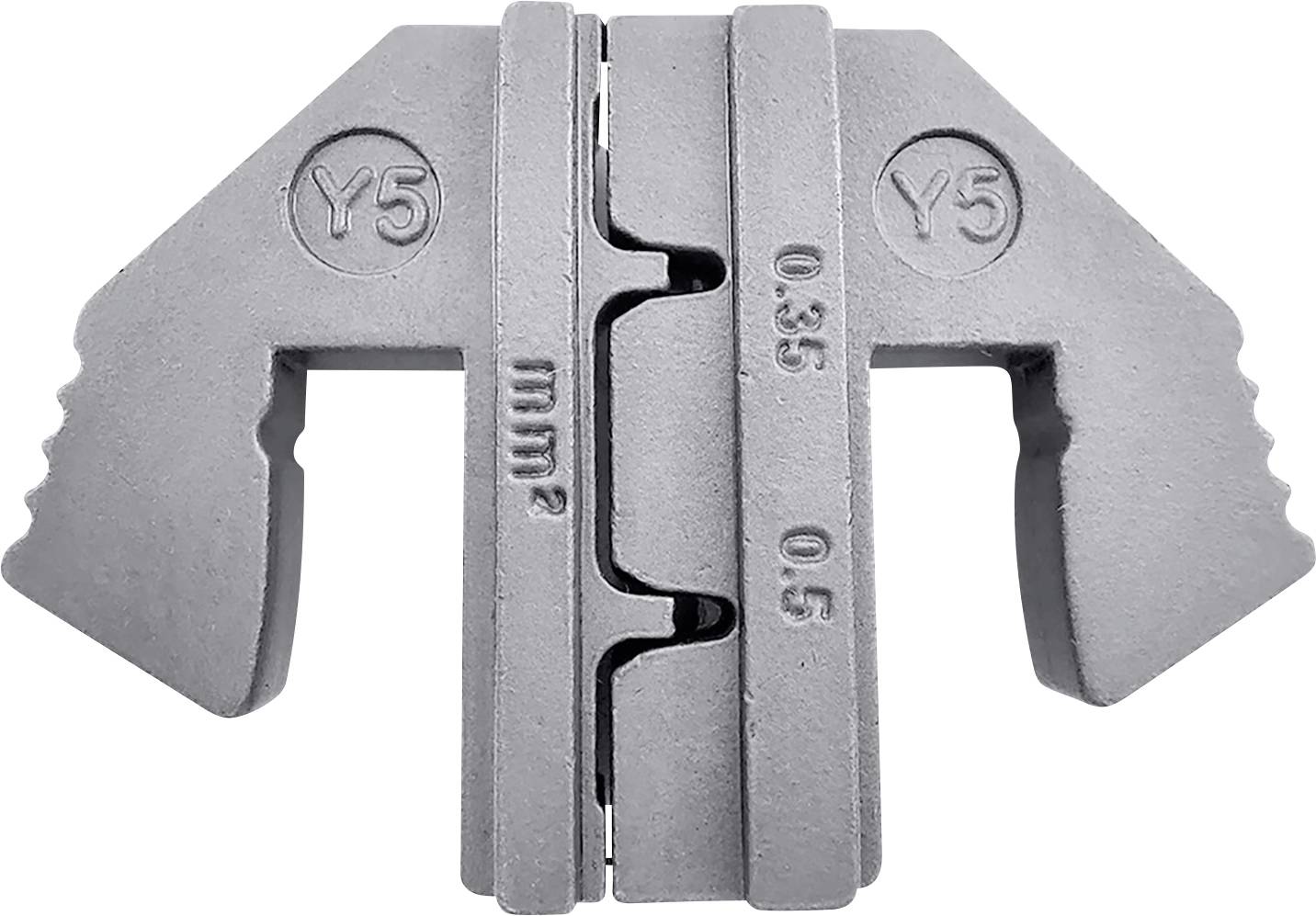 TOOLCRAFT TO-9625890 Crimpeinsatz Yazaki YES/YESC 0,64x0,64 Unversiegelter Kontakt 0.35 bis 0.5mm² Passend für Marke (Zangen)