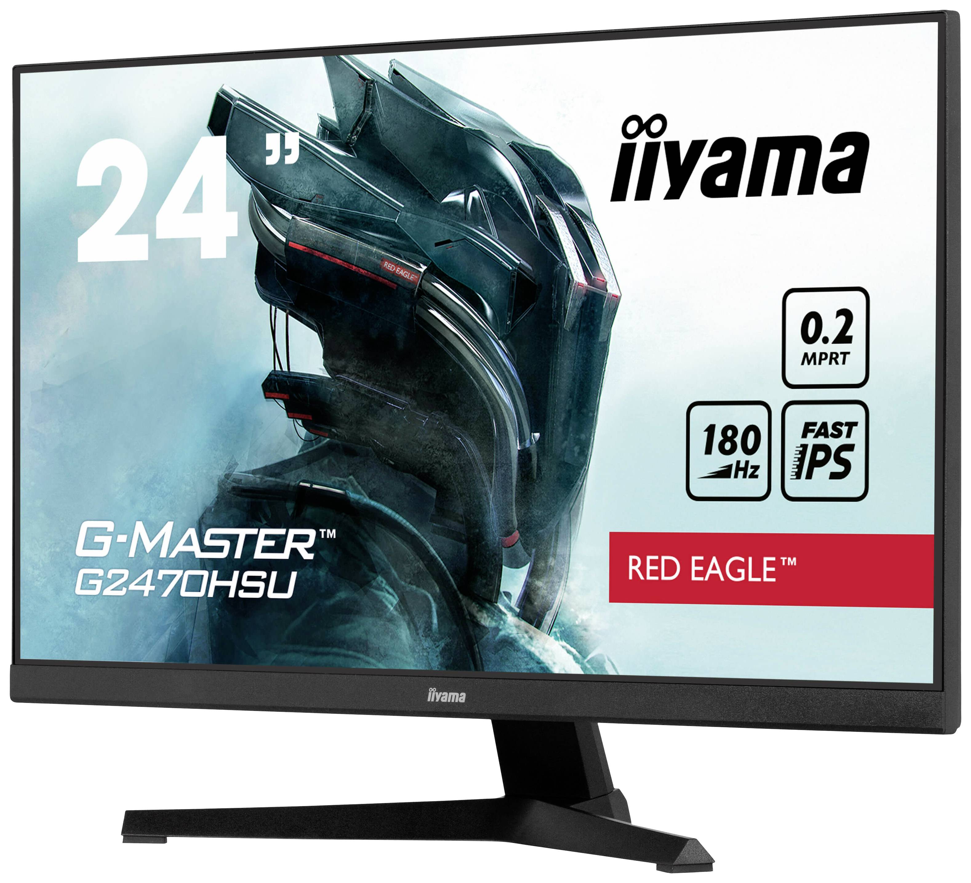 Iiyama G-MASTER Red Eagle G2470HSU-B6 Gaming Monitor EEK E (A - G) 60.5cm (23.8 Zoll) 1920 x 1080 Pixel 16:9 0.2 ms HDMI®