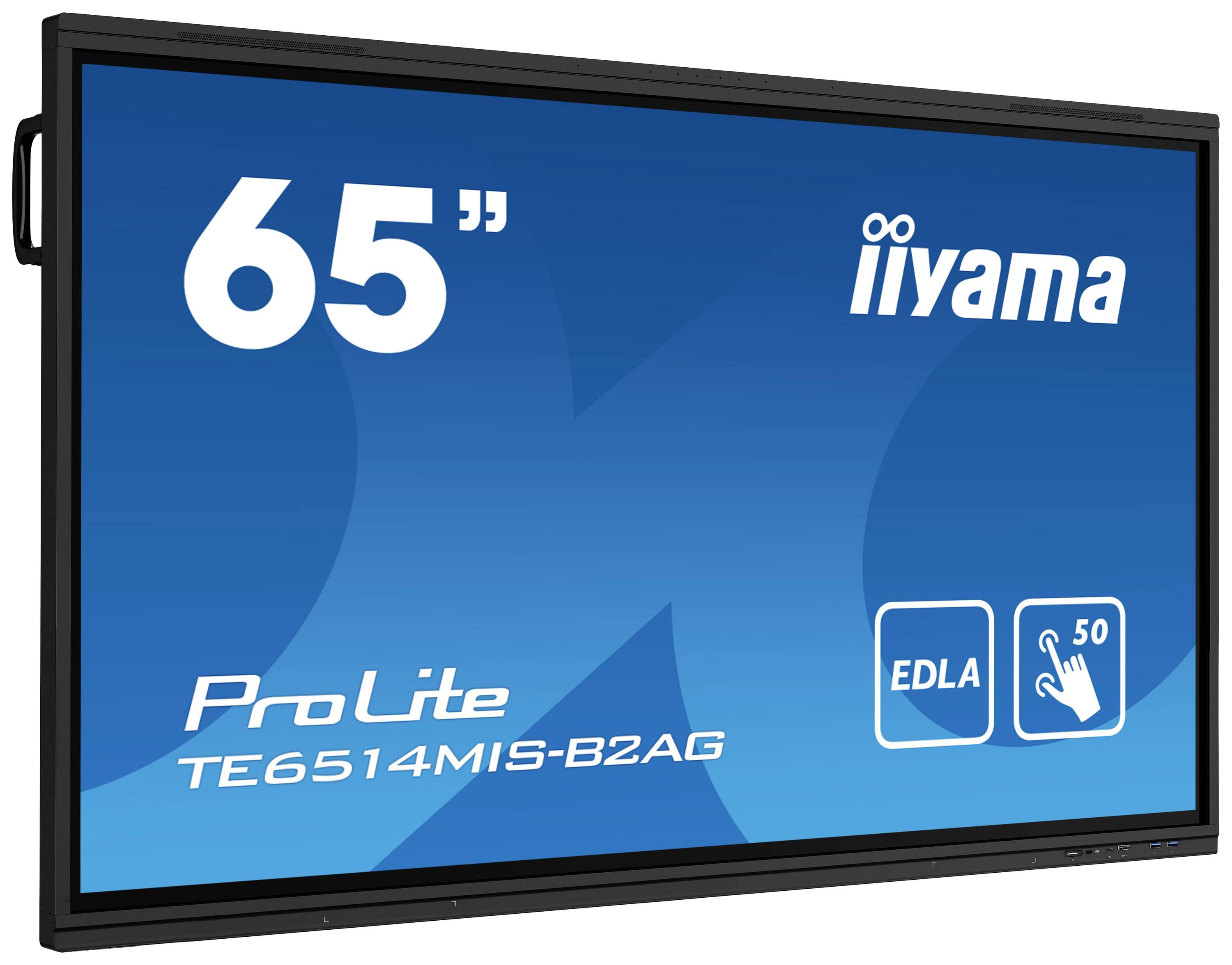 Iiyama ProLite iiWare12E TE6514MIS-B2AG Digital Signage Display EEK: G (A - G) 163.9 cm 65 Zoll 3840 x 2160 Pixel 24/7
