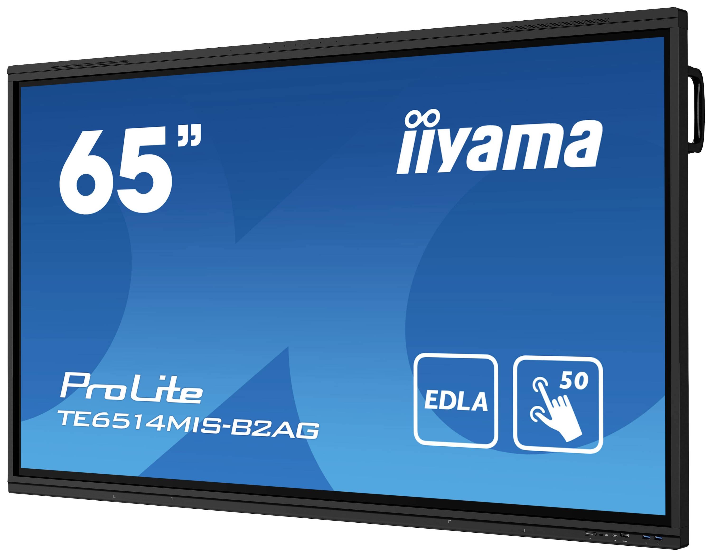 Iiyama ProLite iiWare12E TE6514MIS-B2AG Digital Signage Display EEK: G (A - G) 163.9 cm 65 Zoll 3840 x 2160 Pixel 24/7