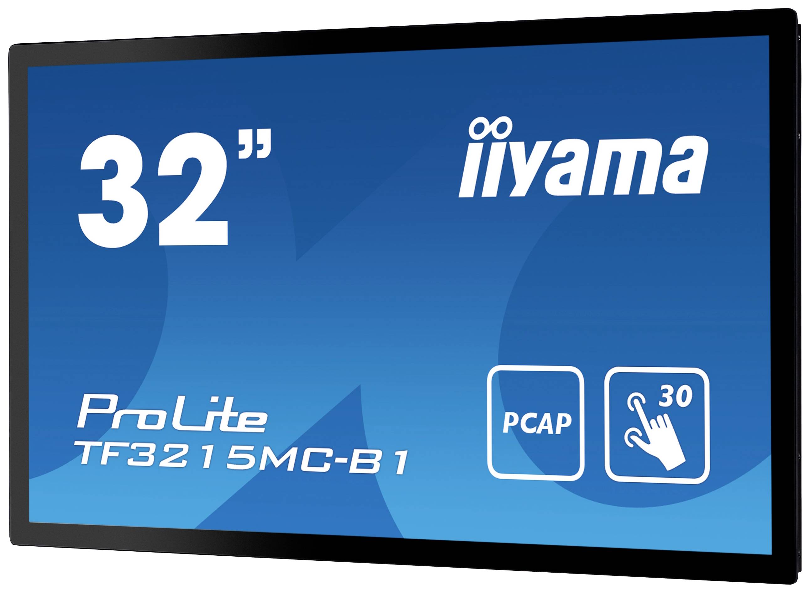 Iiyama ProLite TF3215MC-B2 Touchscreen-Monitor EEK: F (A - G) 80cm (31.5 Zoll) 1920 x 1080 Pixel 16:9 8 ms HDMI®, DisplayPort