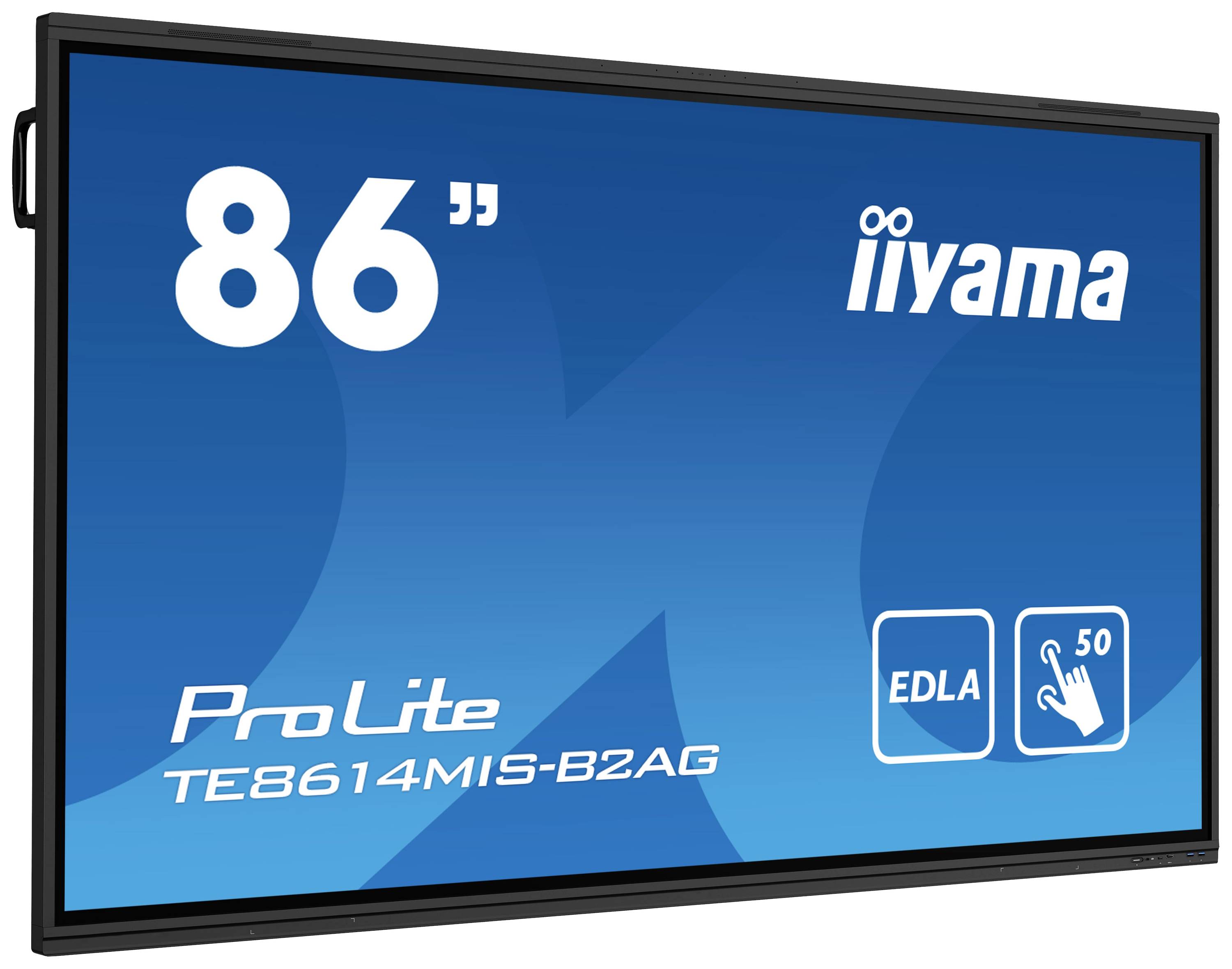 Iiyama ProLite iiWare12E TE8614MIS-B2AG Digital Signage Display EEK: G (A - G) 217.4 cm 85.6 Zoll 3840 x 2160 Pixel 24/7