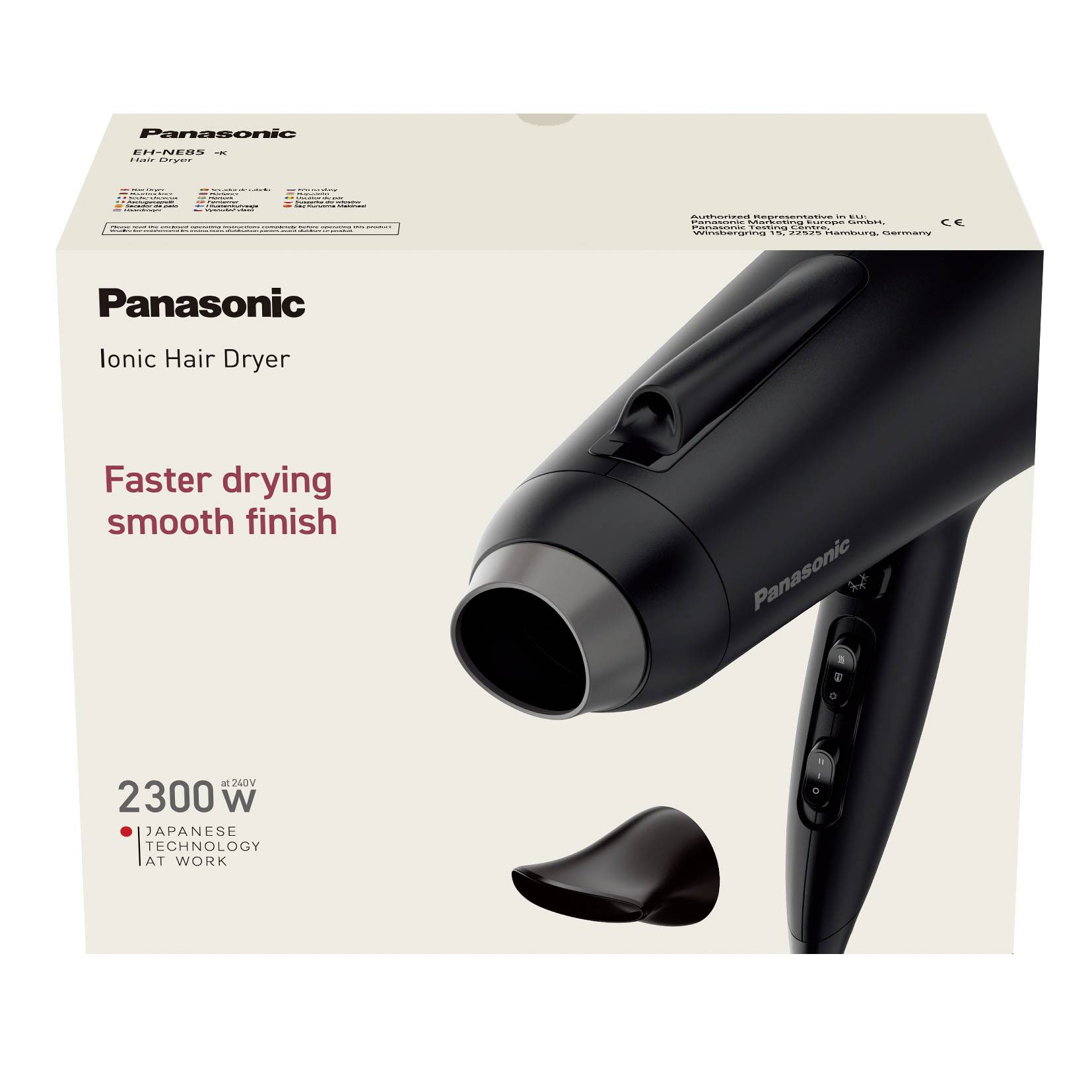 Panasonic EH-NE85 Haartrockner Schwarz