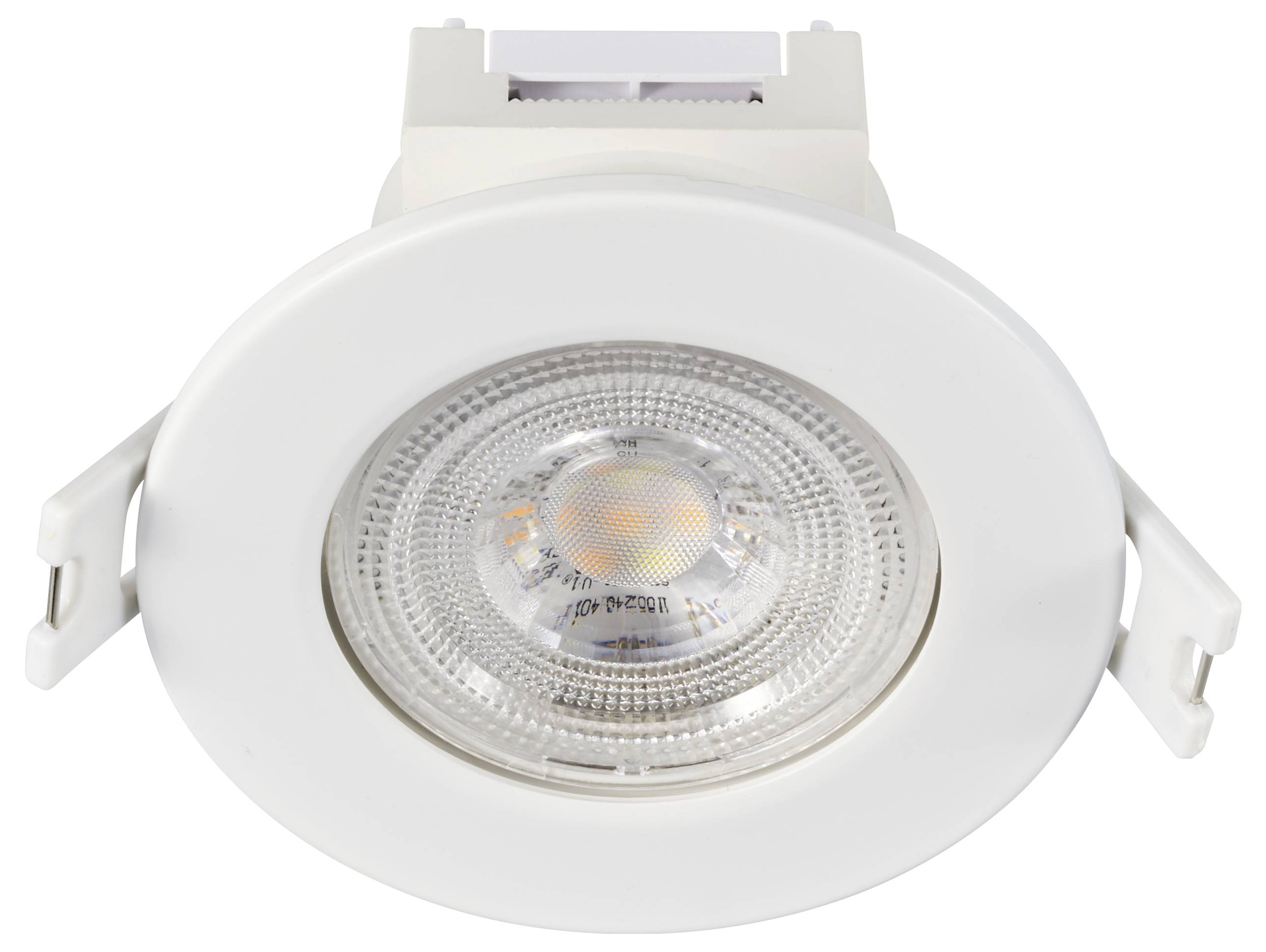 Sygonix SY-6417586 LED-Einbauleuchte 3er Set Warmweiß bis Neutralweiß LED LED 5.5W Weiß