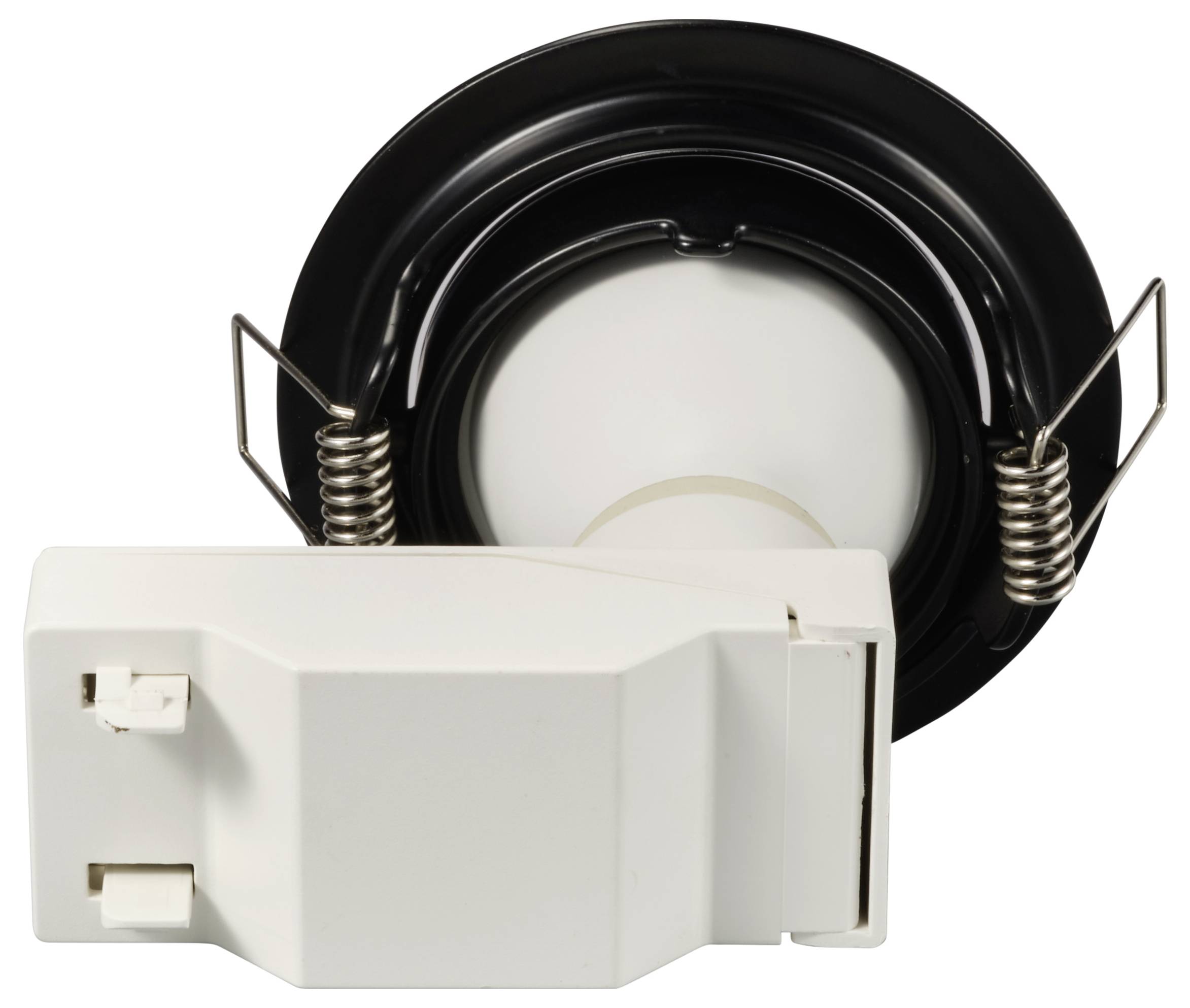 Sygonix SY-6417590 LED-Einbauleuchte 3er Set LED GU10 3W Schwarz