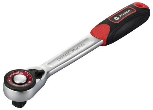 TOOLCRAFT TO-9626406 Umschaltknarre 1/2  (12.5 mm) 24.5 cm DIN 3122
