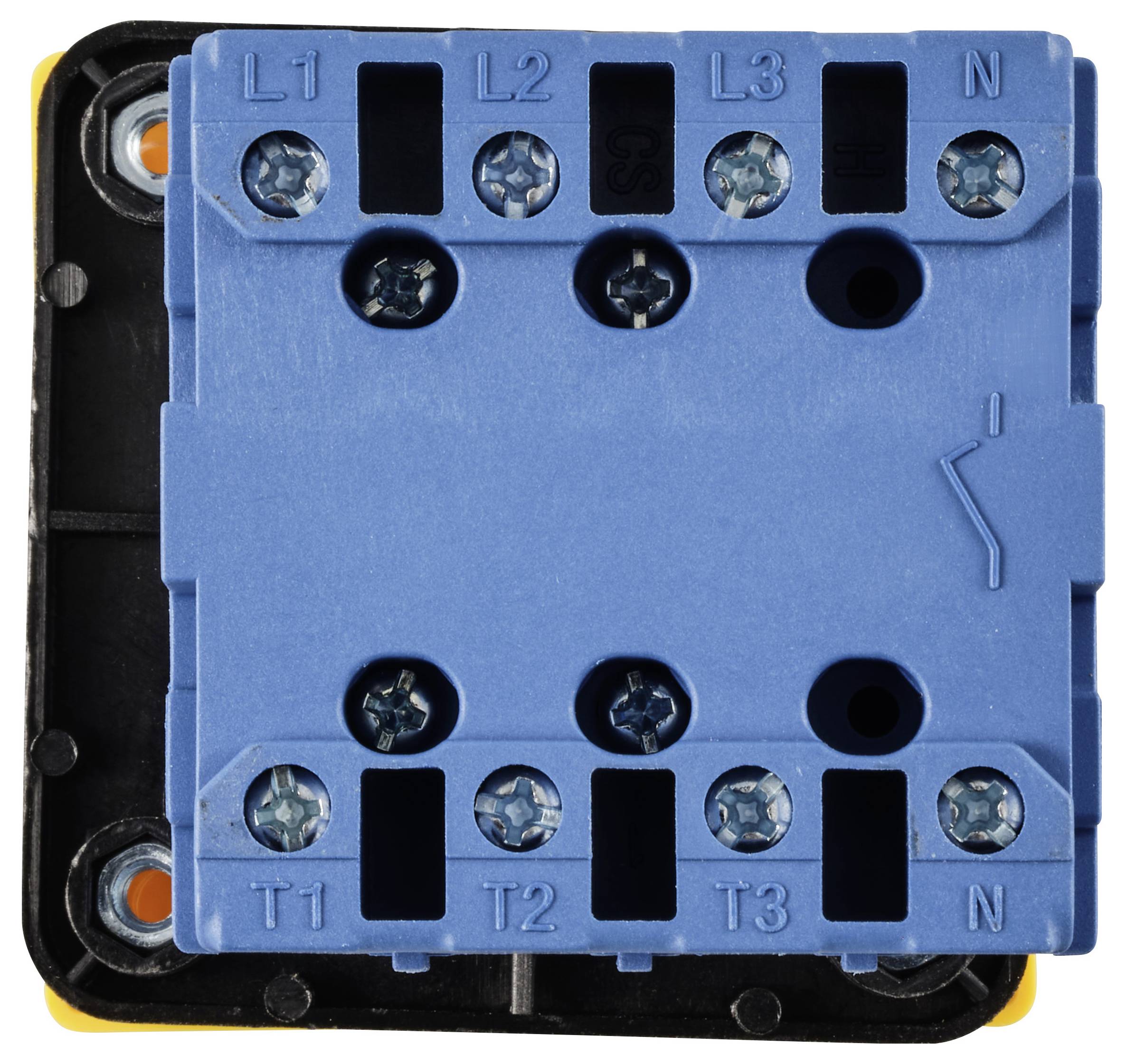 TRU COMPONENTS TC-LW30-25 400010 Nockenschalter 20A 690V 1 x 90° Gelb, Rot 1St.