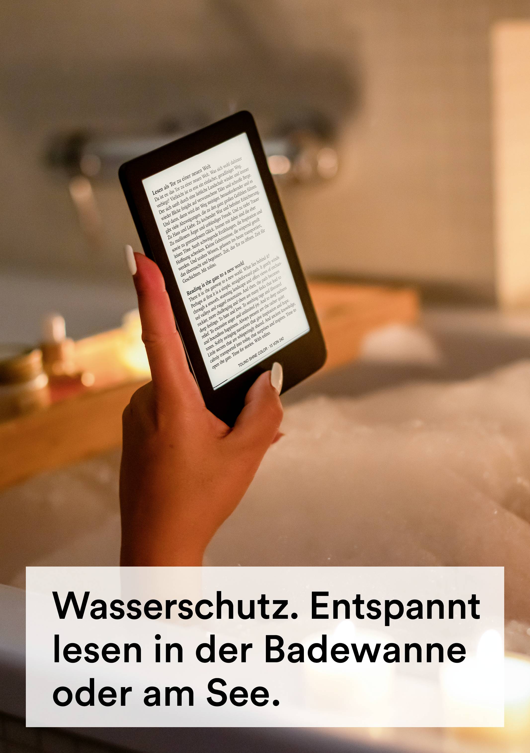 Tolino shine color eBook-Reader 15.2cm (6 Zoll) Schwarz