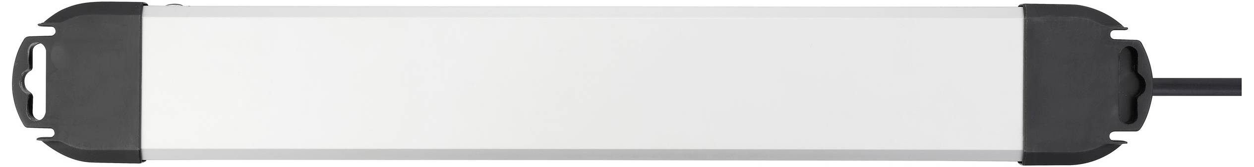 Renkforce RF-6417718 Überspannungsschutz-Steckdosenleiste 6fach Schwarz, Aluminium Schutzkontakt 1St.