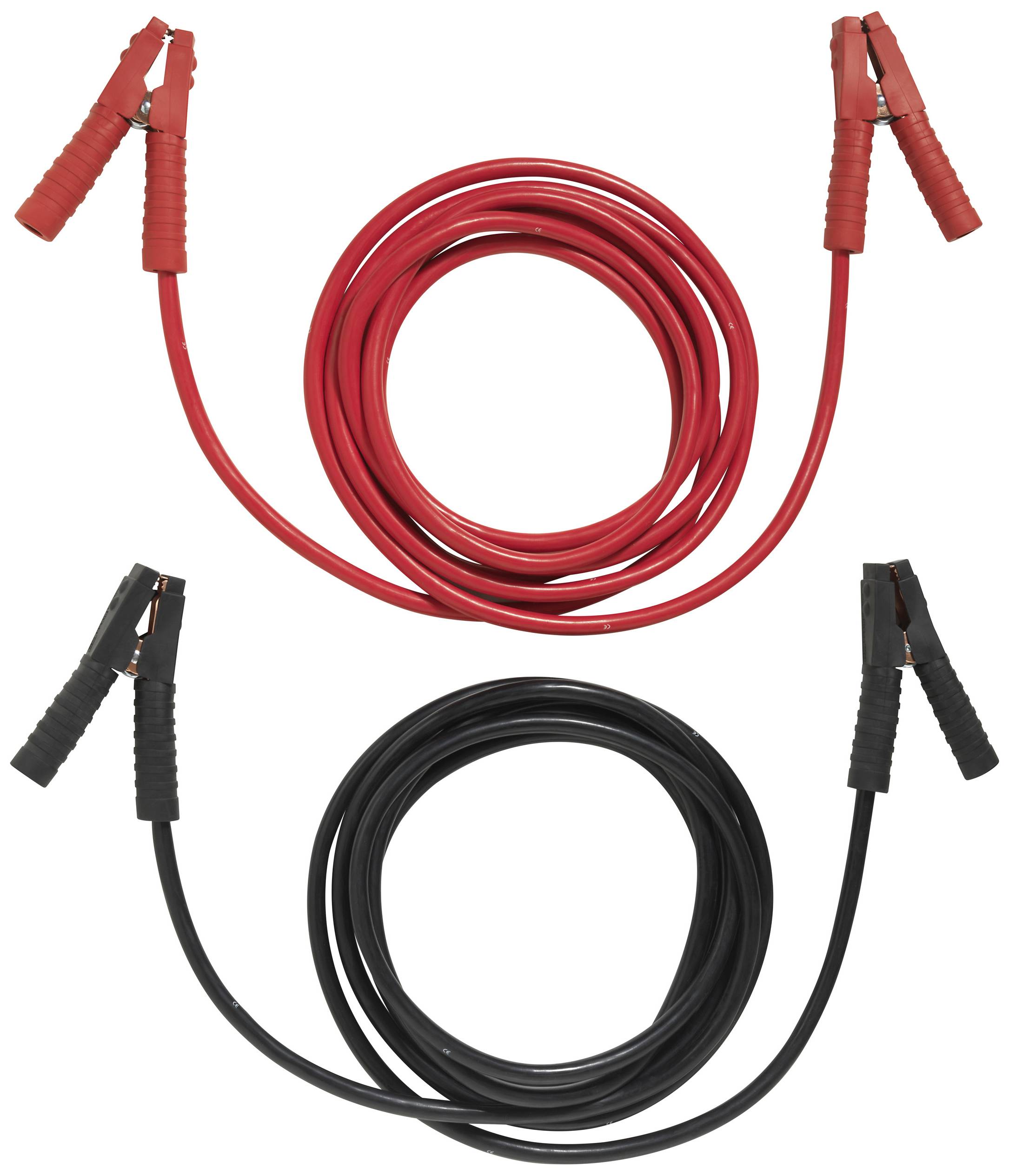 TOOLCRAFT TO-9626598 Starthilfekabel 50mm² Aluminium (kupferbeschichtet) 6m mit Kunststoffzangen