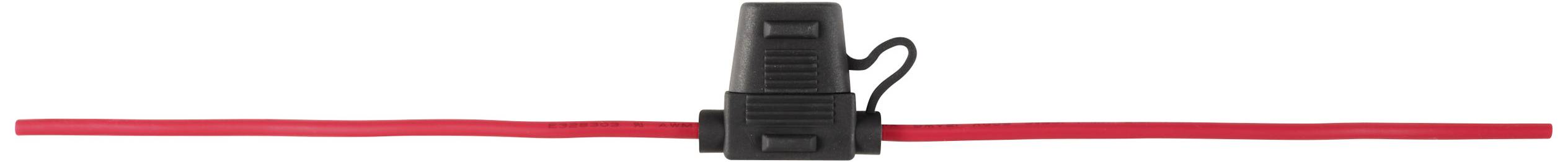 TRU COMPONENTS Kfz Flachsicherungs-Halter Flachsicherung Standard 30A 3.31mm² 1St.