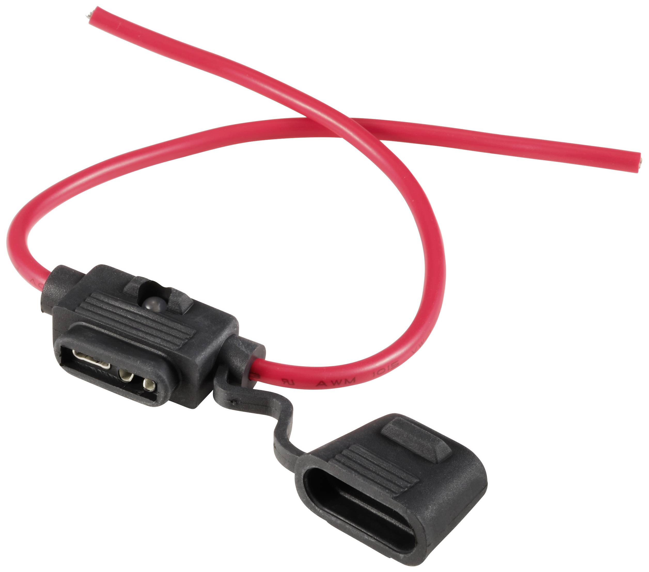 TRU COMPONENTS Kfz Flachsicherungs-Halter Flachsicherung Standard 30A 3.31mm² 1St.