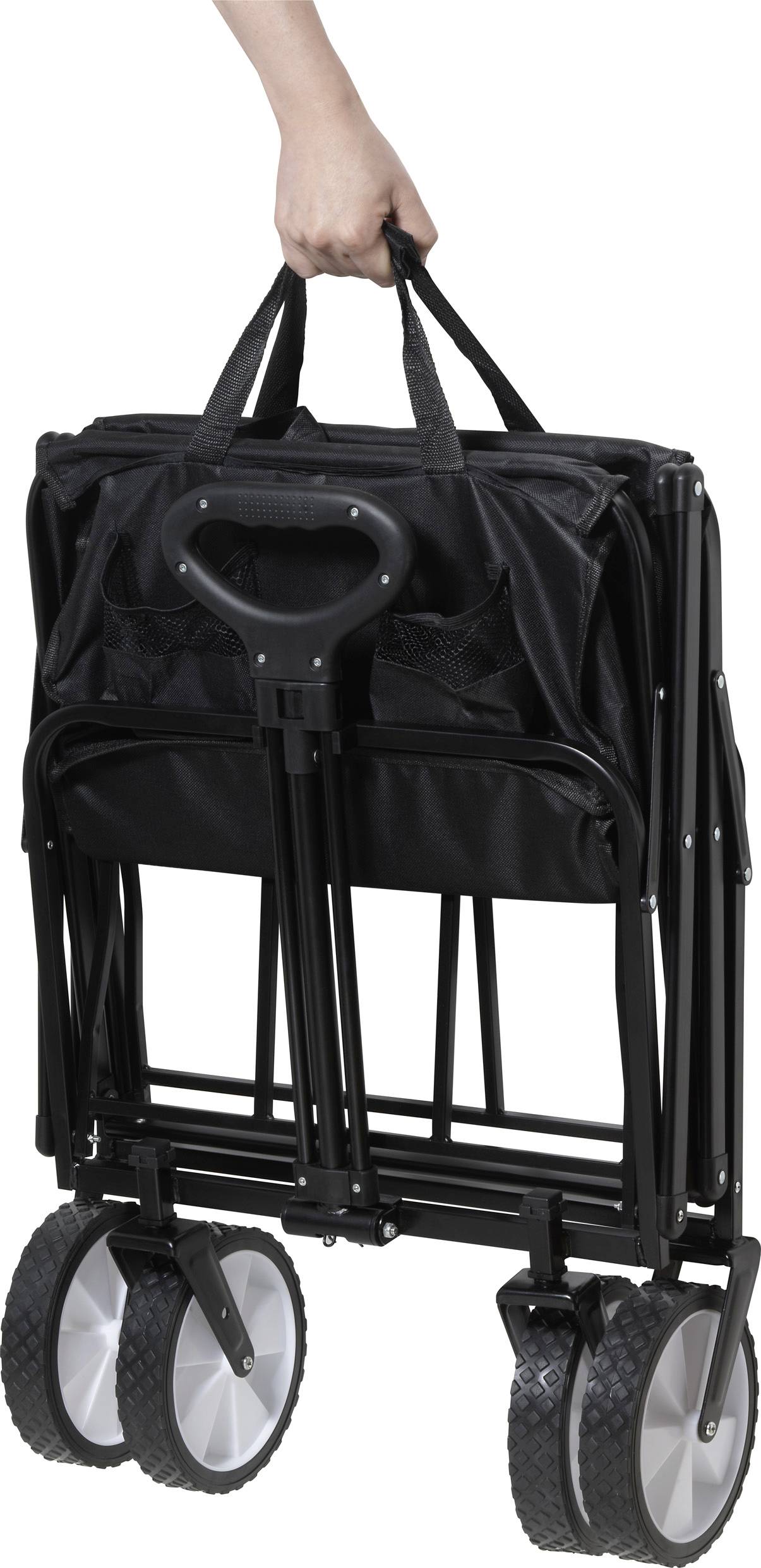 TOOLCRAFT TO-9626610 Handwagen Stahl, PP, Traglast (max.): 80kg