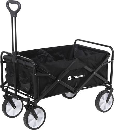 Toolcraft TO-9626610 Hand Cart Steel/PP Max Load 80kg Adjustable D...