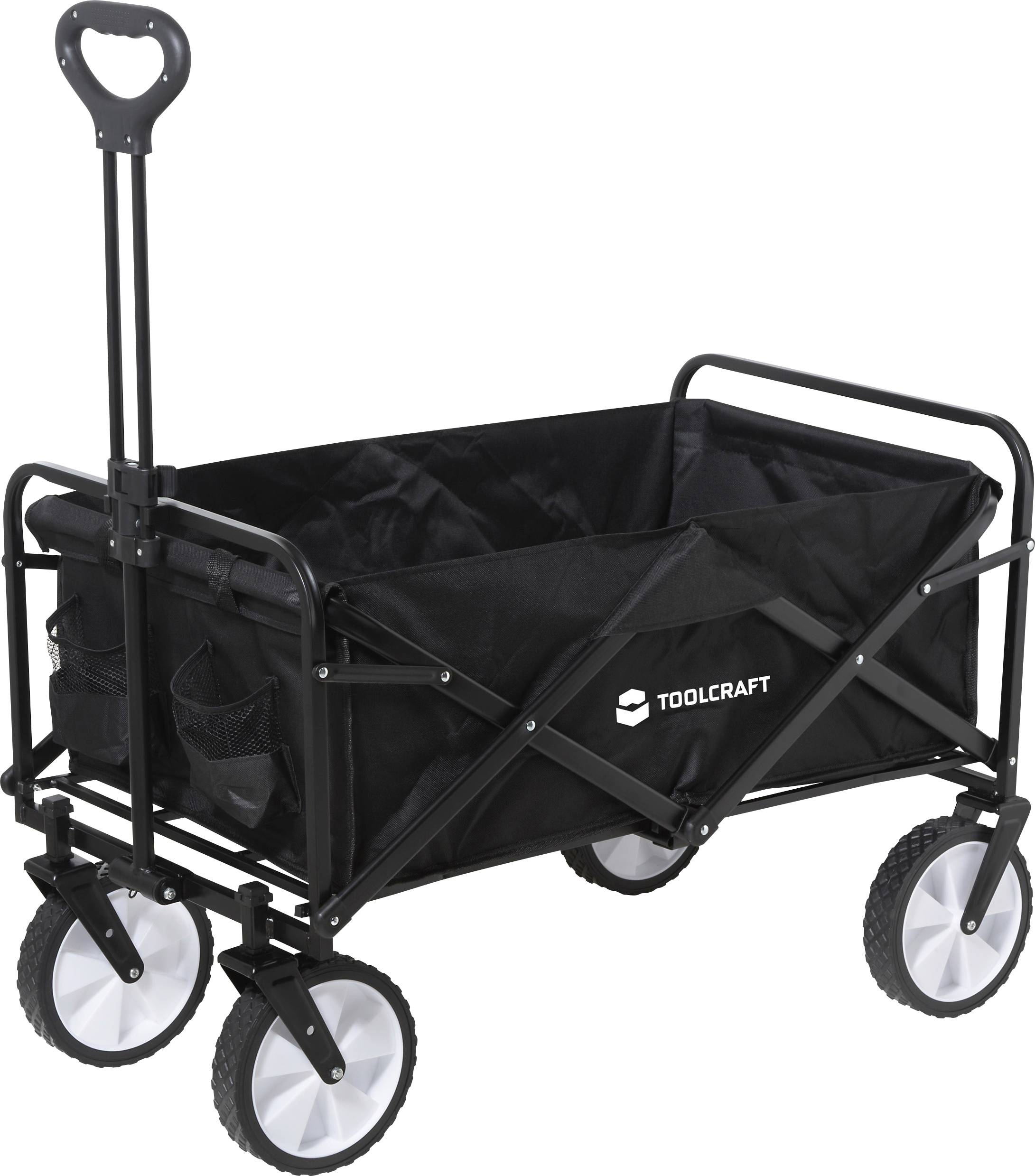TOOLCRAFT TO-9626610 Handwagen Stahl, PP, Traglast (max.): 80kg