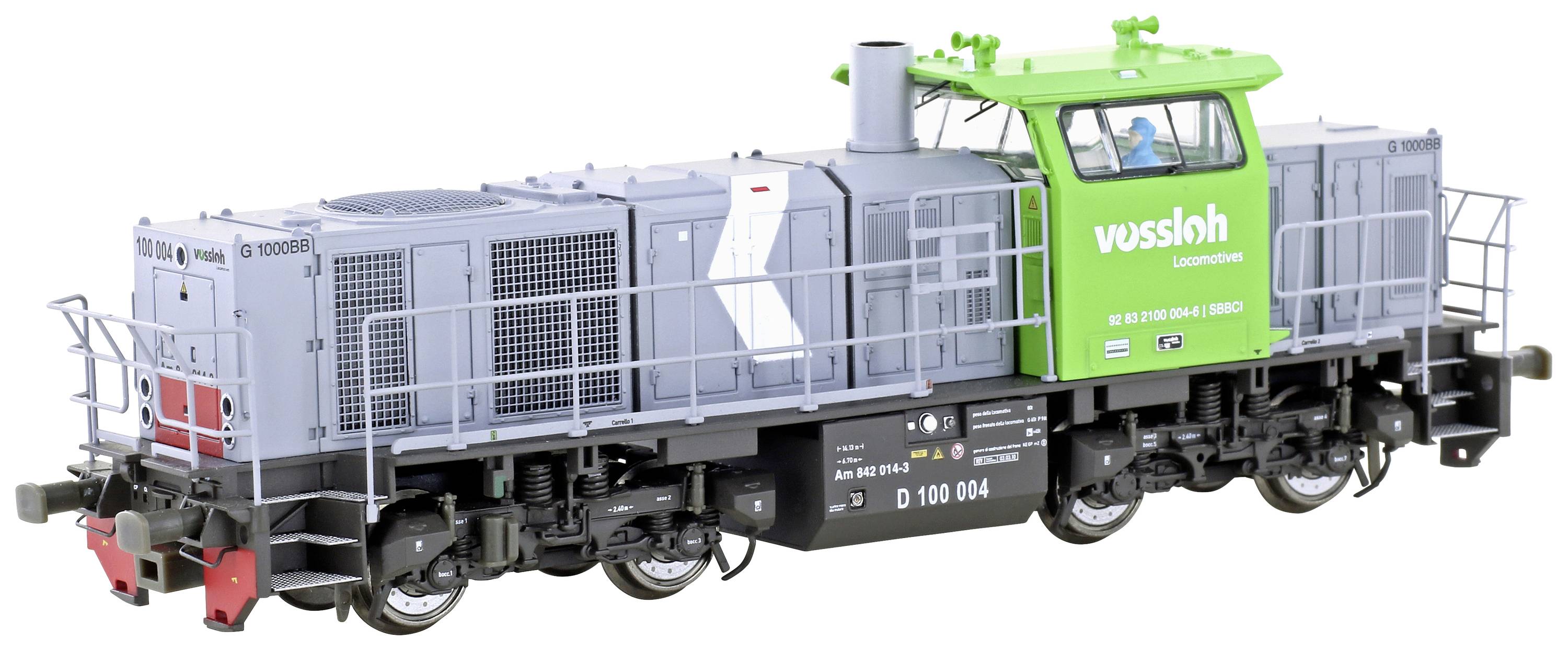 Mehano 90570 H0 Diesellok Vossloh D100 104 SBB Italia der SBB Vossloh D100 104 SBB Italia der SBB