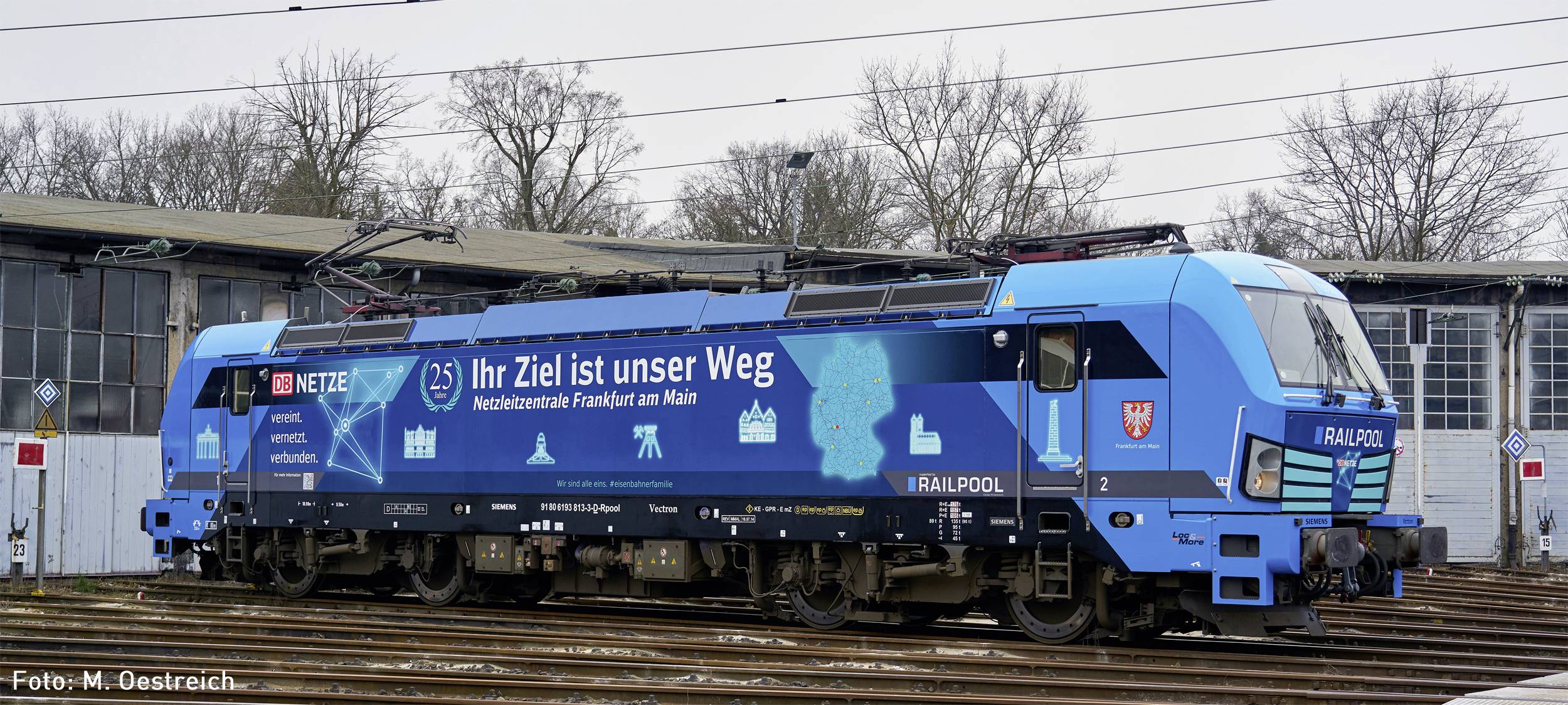 Jägerndorfer JC27090 H0 E-Lok BR 193 813 Vectron der Railpool/DB Netze