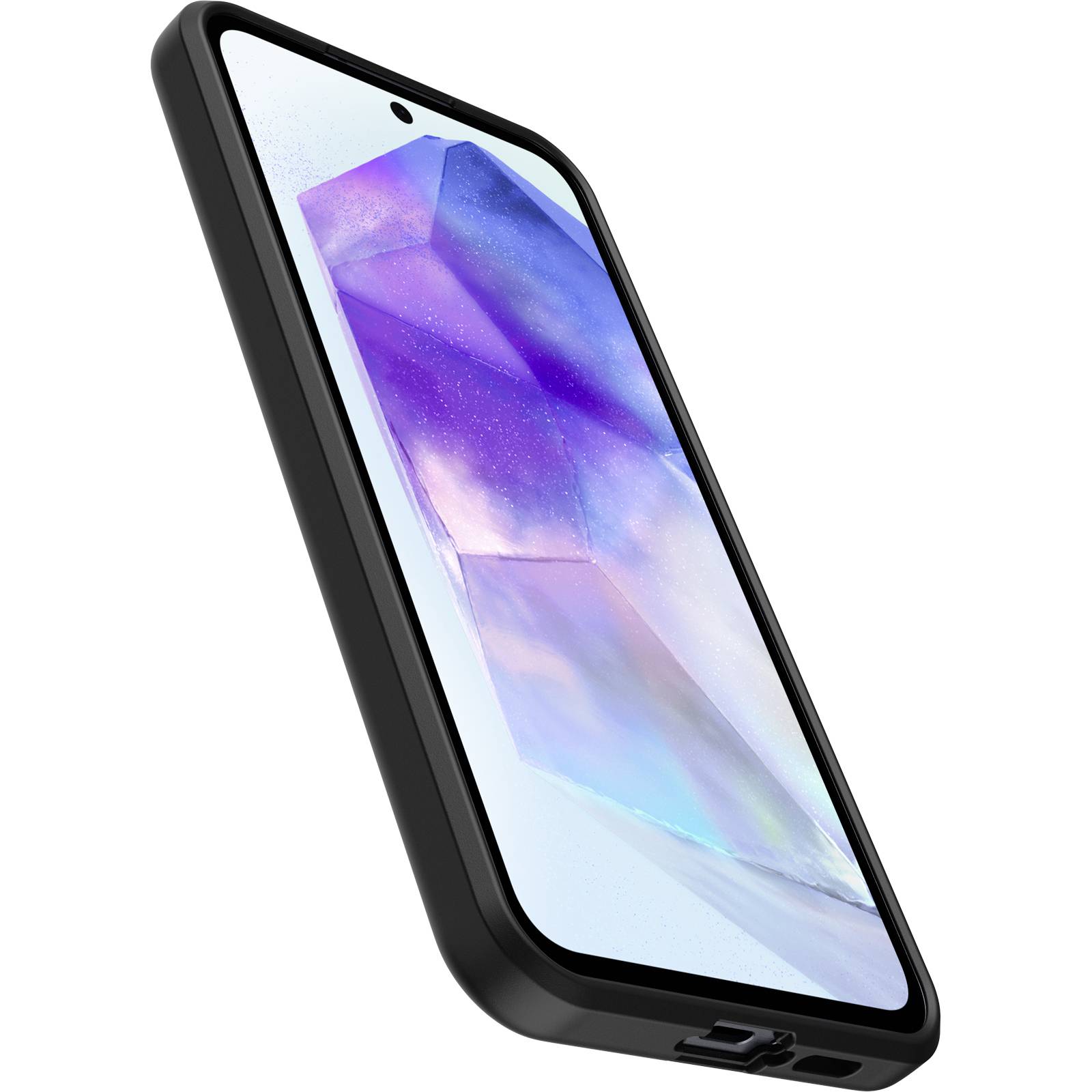 Otterbox React Cover Samsung Galaxy A55 5G Schwarz Stoßfest 77-95420