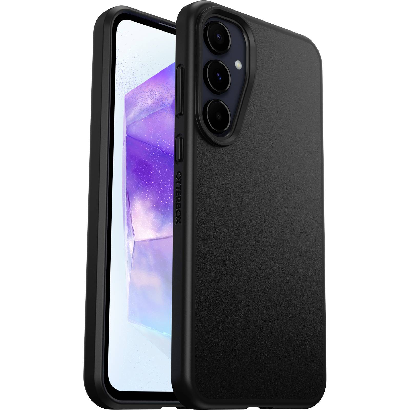Otterbox React Cover Samsung Galaxy A55 5G Schwarz Stoßfest 77-95420