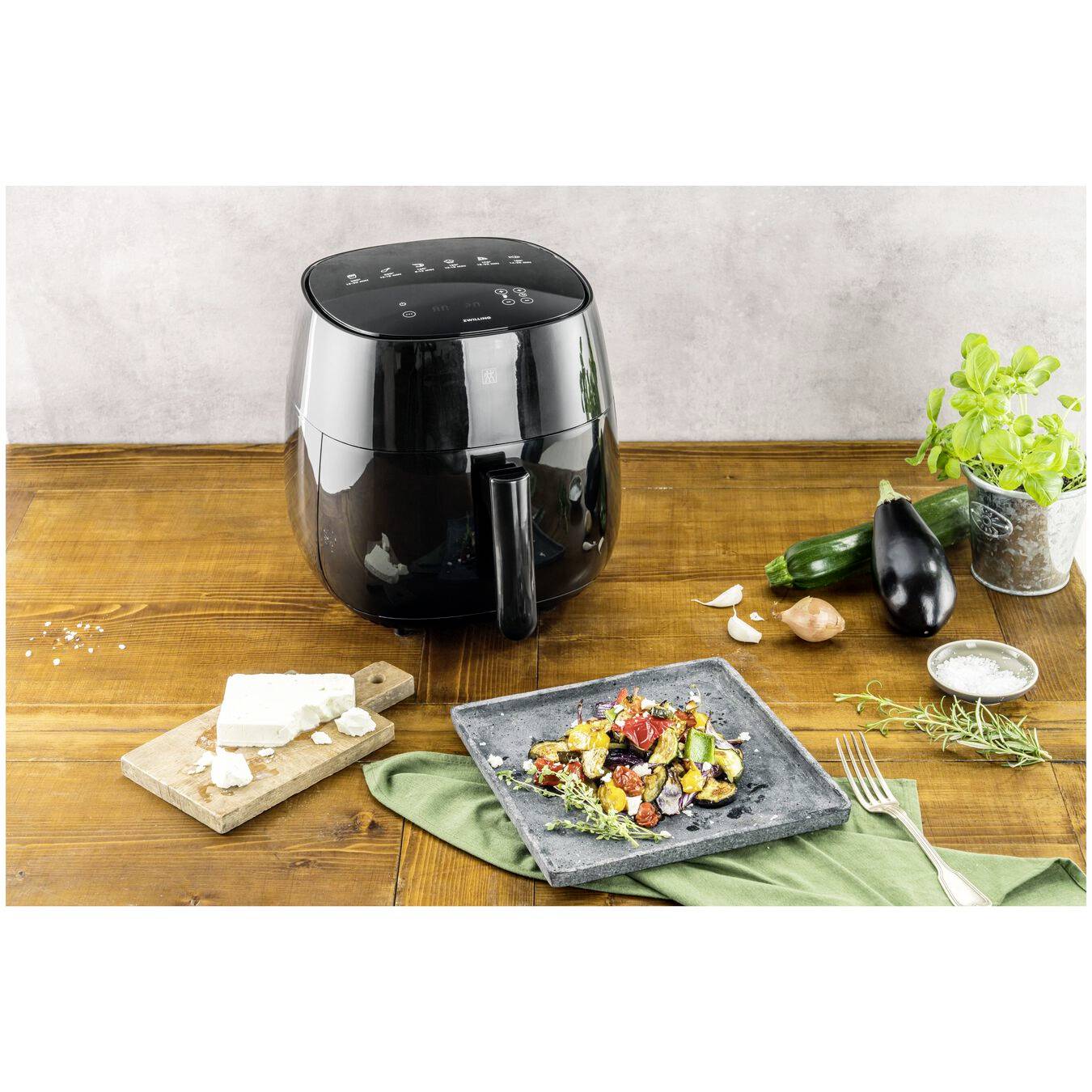 Zwilling 36450-280-0 Heißluft-Fritteuse 4 l 1400 W Schwarz