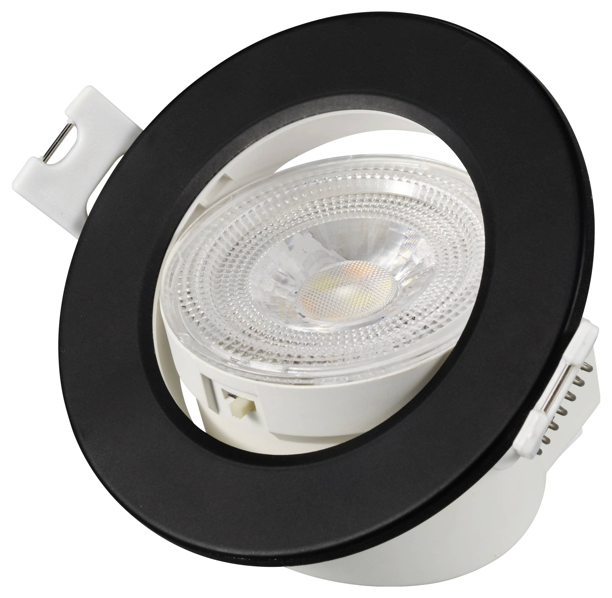 Sygonix SY-6418012 LED-Einbauleuchte 3er Set LED LED 5.5W Schwarz