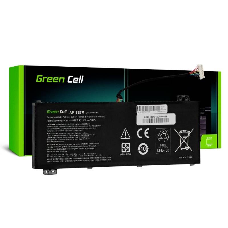 Green Cell Notebook-Akku GC-AC83 14.8V 3620 mAh Acer