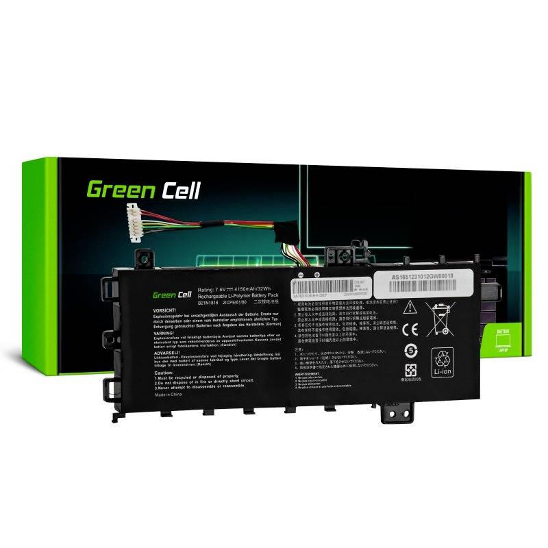 Green Cell Notebook-Akku GC-AS165 7.6V 4150 mAh Asus