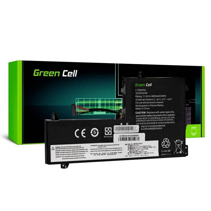Green Cell Notebook-Akku GC-LE165 11.4V 4800 mAh Lenovo